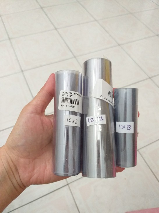 Plastik Mika Kue/cake/puding 8 Cm