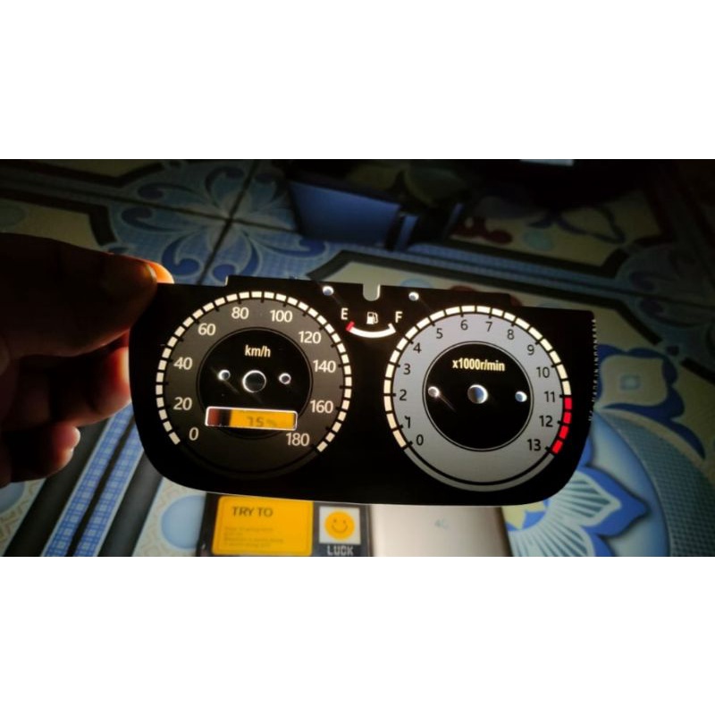 papan speedometer satria hiu lscm atau tatakan speedometer satria hiu