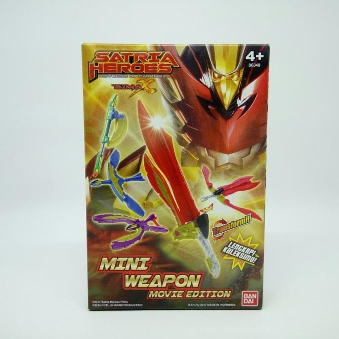 Satria Heroes Bima X Mini Weapon Movie Edition