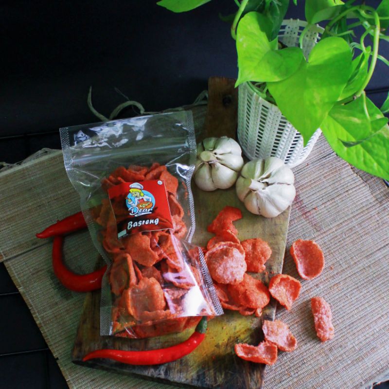 

Kripik Basreng Balado 80g