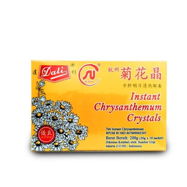 Dali Teh Kembang Kristal Crysanthemum Tea Crystal 20 Gr Isi 10 Sachet Instant