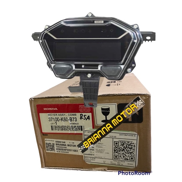 SPEEDOMETER VARIO 125 NON ISS ORI HONDA 37100 K60 B73