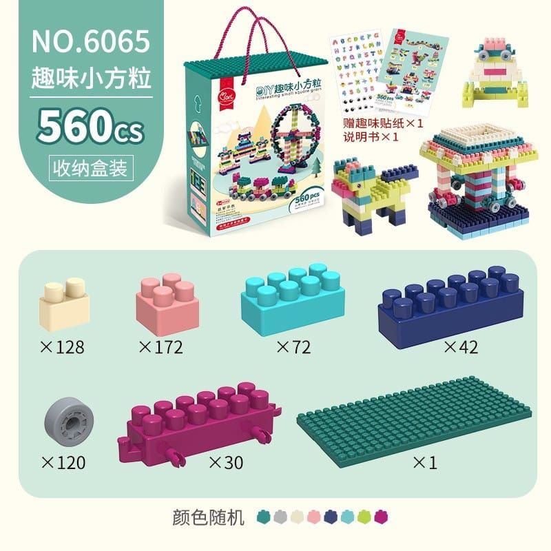 diy lego 560pcs mainan balok bricks anak