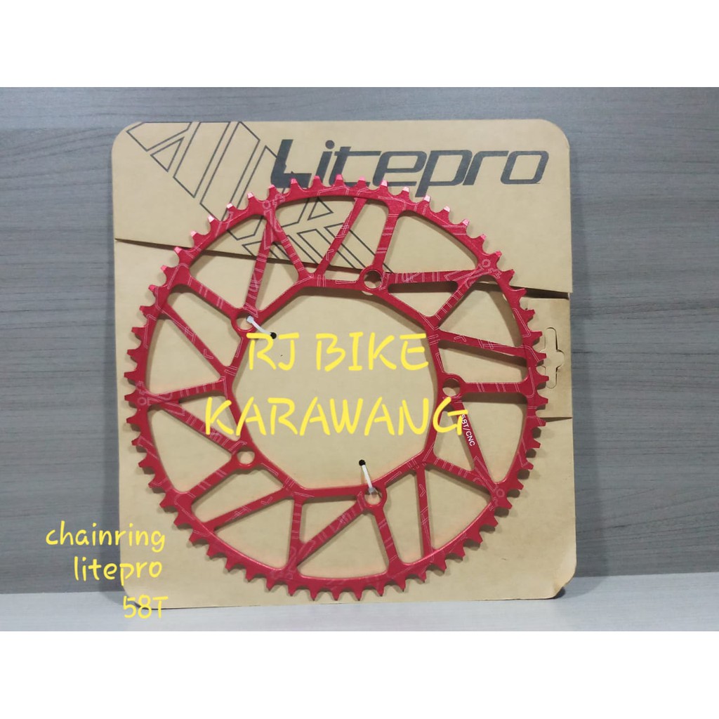 CHAINRING LITEPRO 58T RED