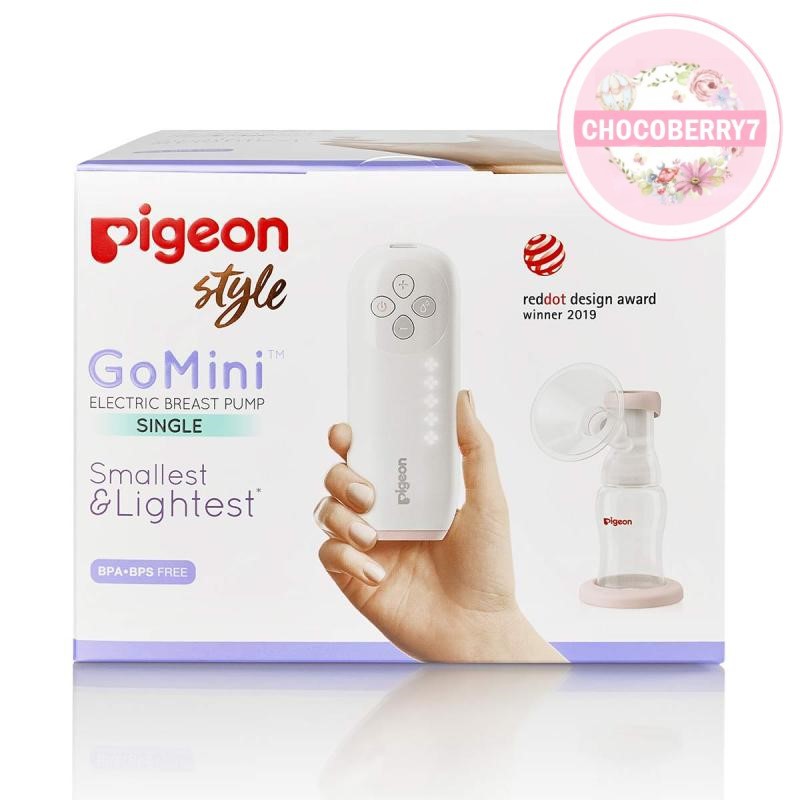 Pigeon Go Mini Single Electric Breast Pump Pompa Asi GoMini