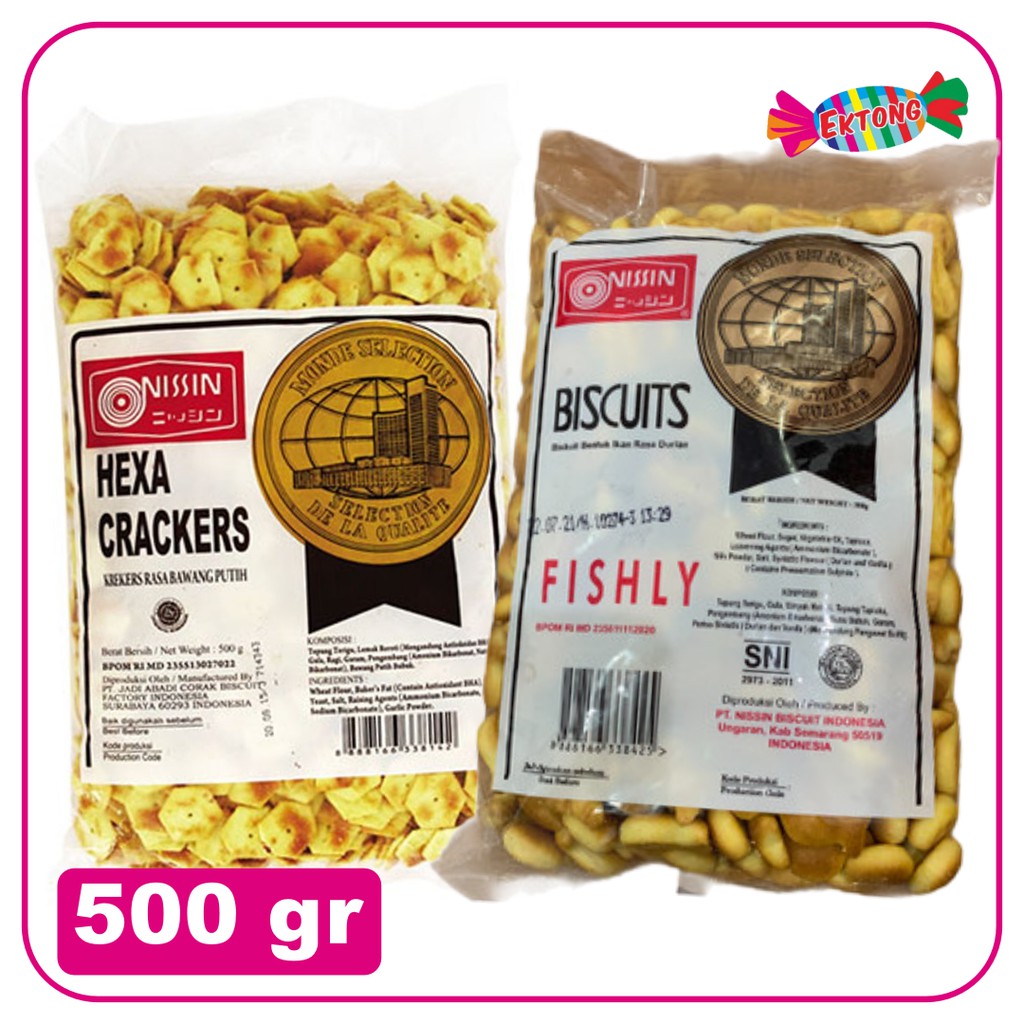 

NISSIN CRACKERS 500 GR