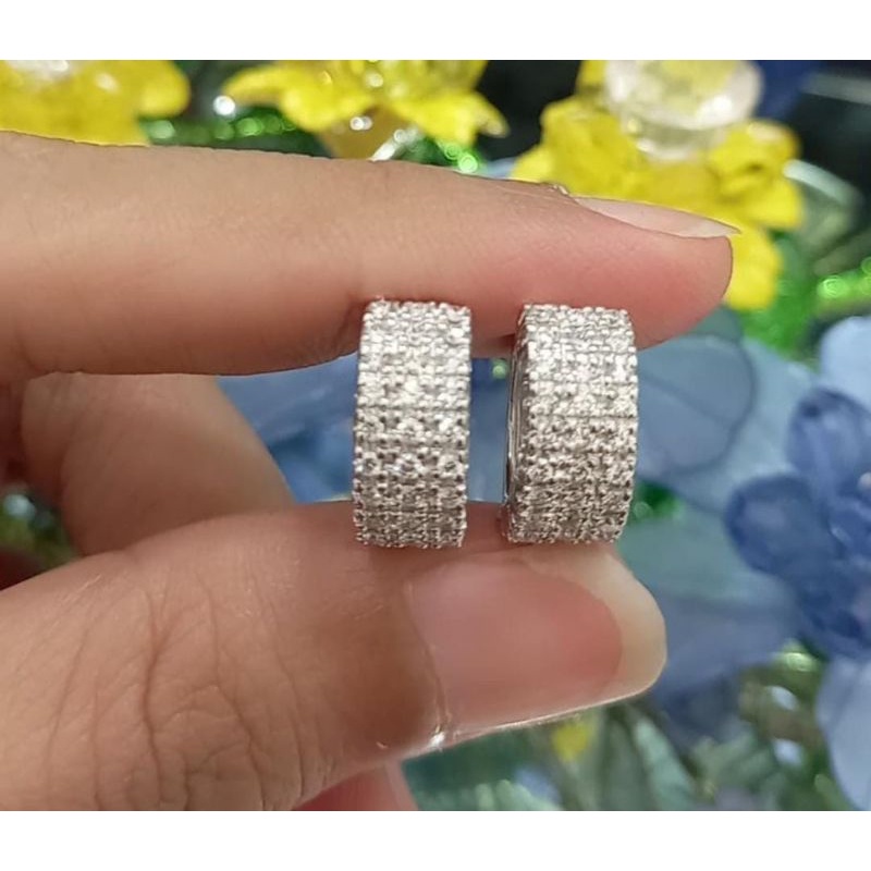 Giwang ring berlian eropa