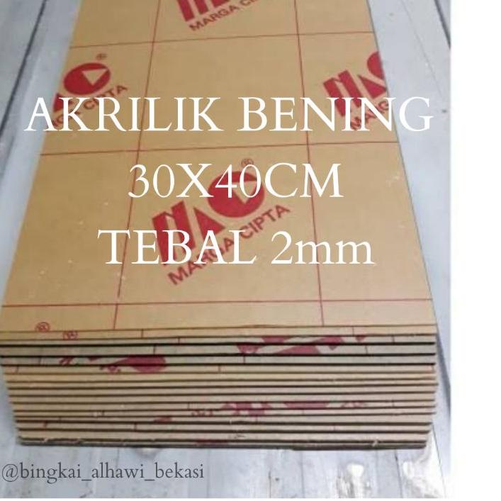 

Baru - Akrilik bening 30x40cm 2mm