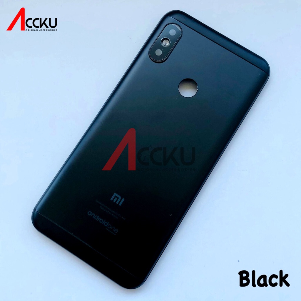 Mi A2 / Mi 6X Tutup Belakang Xiaomi Mi A2 / Mi 6X Back Cover Xiaomi Mi A2 / Mi 6X Tutup Baterai Xiaomi Mi A2 / Mi 6X Back Door Xiaomi Mi A2 / Mi 6X High Quality