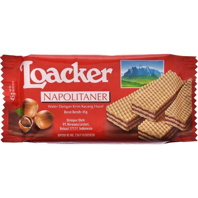 

Loacker Wafer Napolitaner 45g