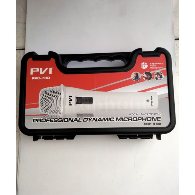 PVI PRO - 780 PROFESSIONAL DYNAMIC MICROPHONE
