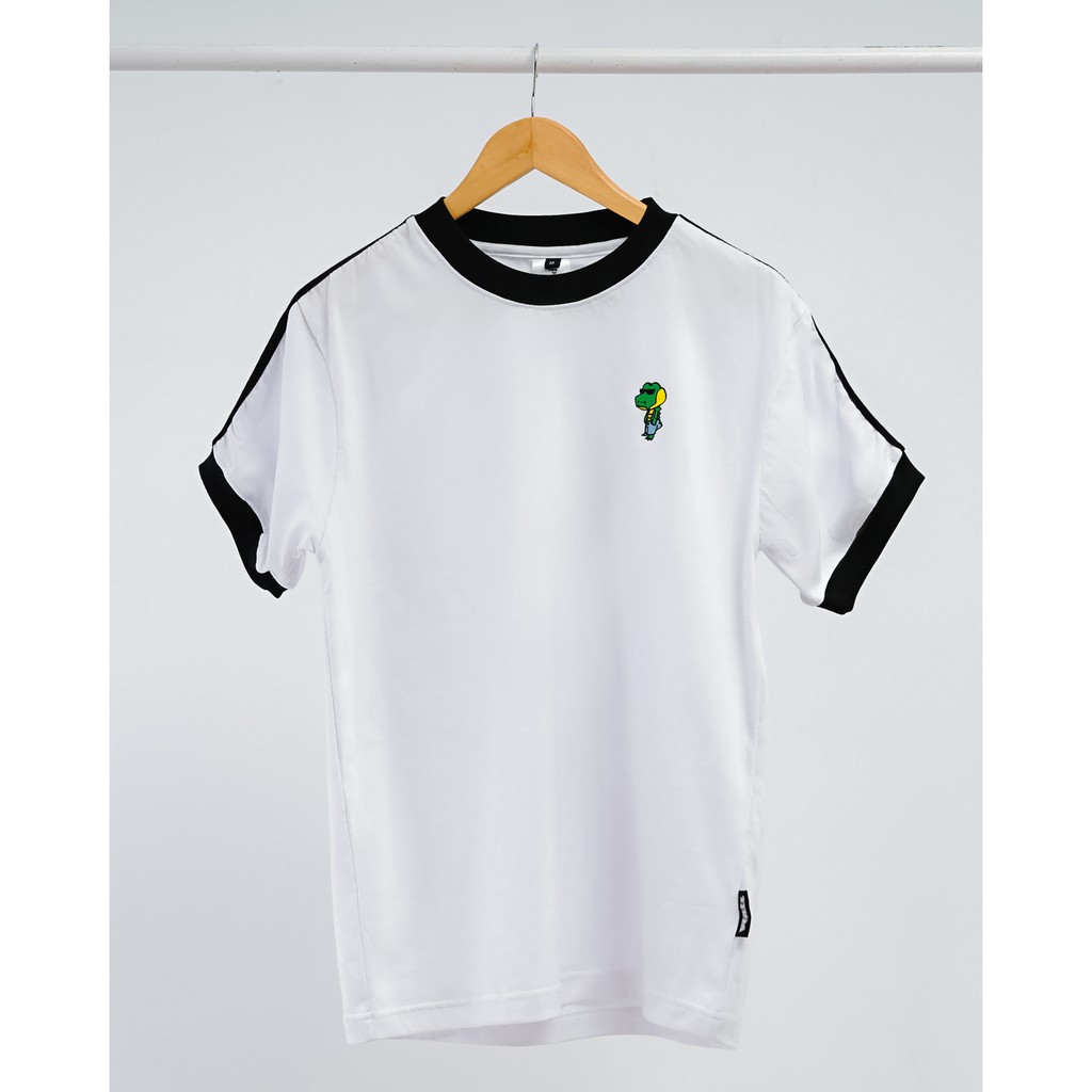 Porosus Basic White Cotton Combed 24s Unisex