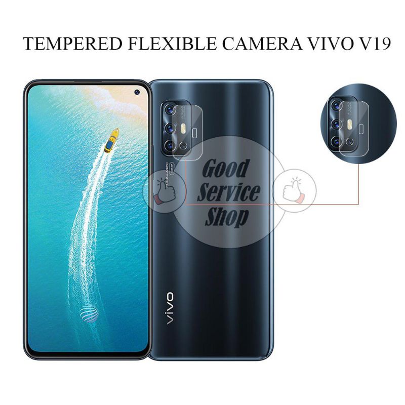 PROMO 3IN1 TEMPERED GLASS LAYAR KAMERA SKIN CARBON VIVO V19 TG ANTI GORES FULL SCREEN PROTECTOR