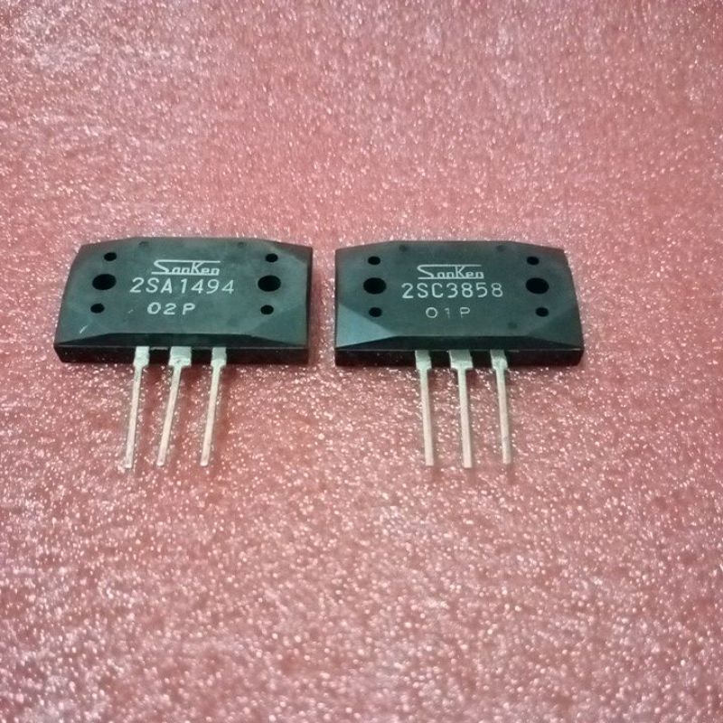 Transistor Power 2SA1494 2SC3858 Sanken Ori