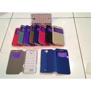 Flip Cover UME Classic Andromax E2 Plus Smartfren E2+ 4.5" Sarung HP