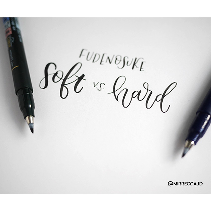 

YIN Tombow Fudenosuke Brush Pen Soft Hard Twin Tip (Kalrafi raphy / Writing Lettering)