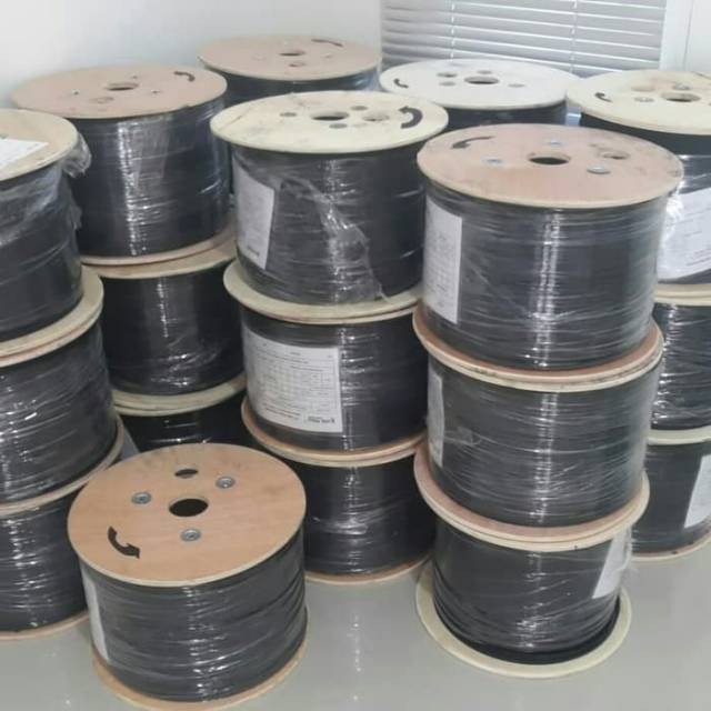 Kabel DC FO FTTH Dropcore Fiber Optic Outdoor 1 core 2 core dan 4 Core