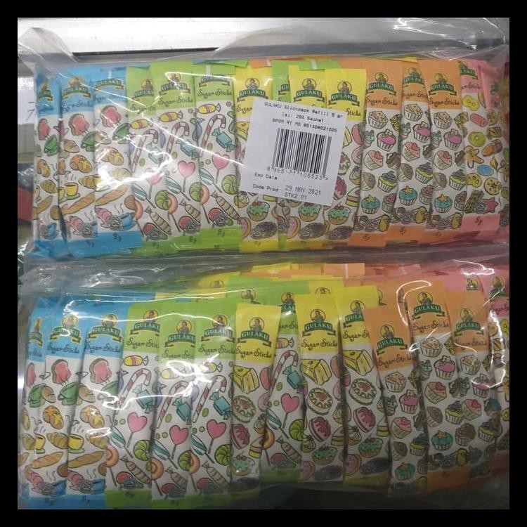 

Gulaku Stick 125 X 8Gr Gula Sachet Terbaik