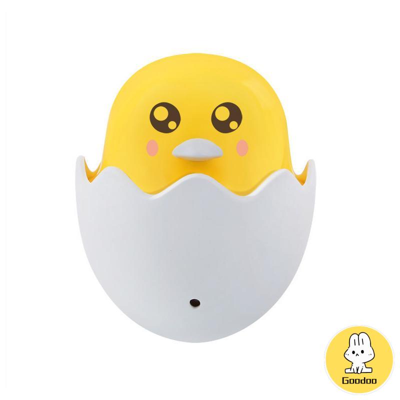 Bebek Kuning Little Happy Bird Cahaya Kontrol Malam Lampu Lampu Leds Hadiah Kreatif -Doo