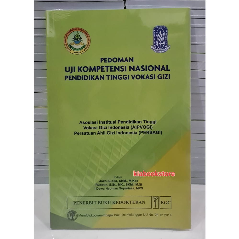 Pedoman Uji Kompetensi Nasional Pendidikan Vokasi Gizi