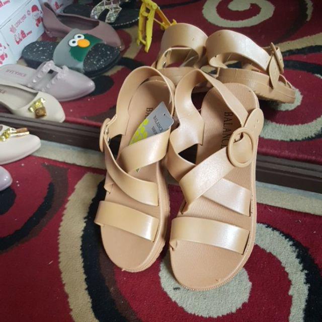 New Sandal Tali Silang TASYA 3613-COFFEE