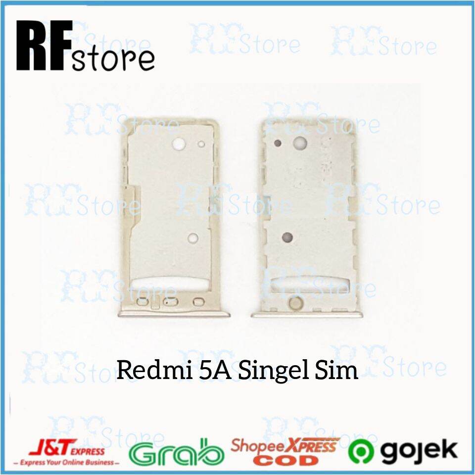REDMI 5A SINGLE SIM ORIGINAL 100% - Simtray Sim Tray Sim Lock Slot Sim Card Tempat Kartu Xiaomi Redm