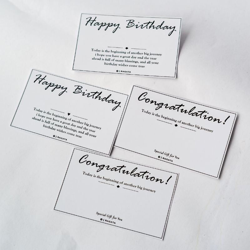 

GIFT CARD - KARTU UCAPAN - GREETING CARD - HAPPY BIRTHDAY CARD - CONGRATULATION CARD