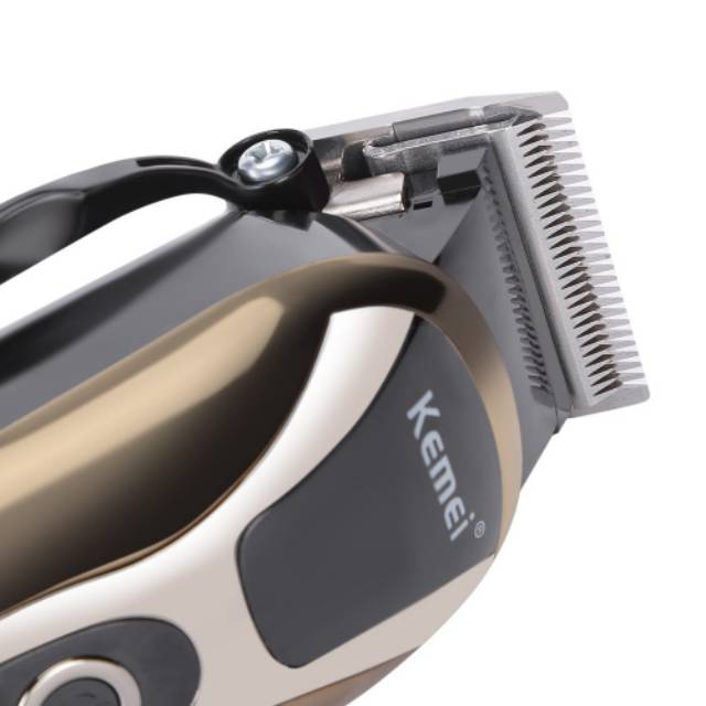 Kemei KM-1990 Alat Cukur Rambut Hair Clipper Cordless LCD Display