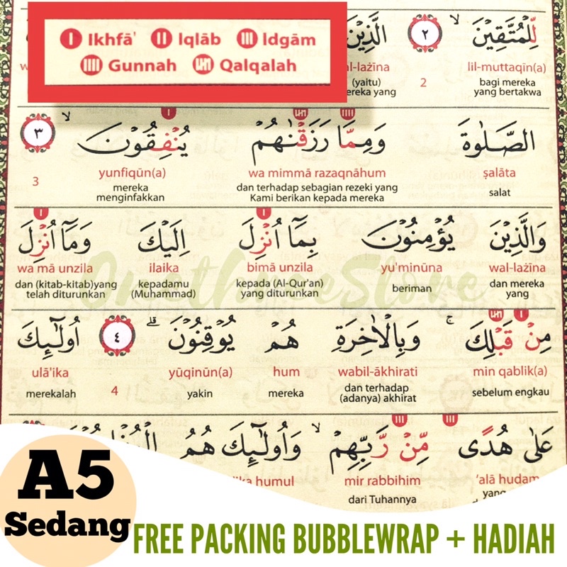 30Juz AlQuran Mewah Pemula Super Mudah Baca Al Quran Tajwid Warna al qur'an Buku Filsafat Ilmu Alqur