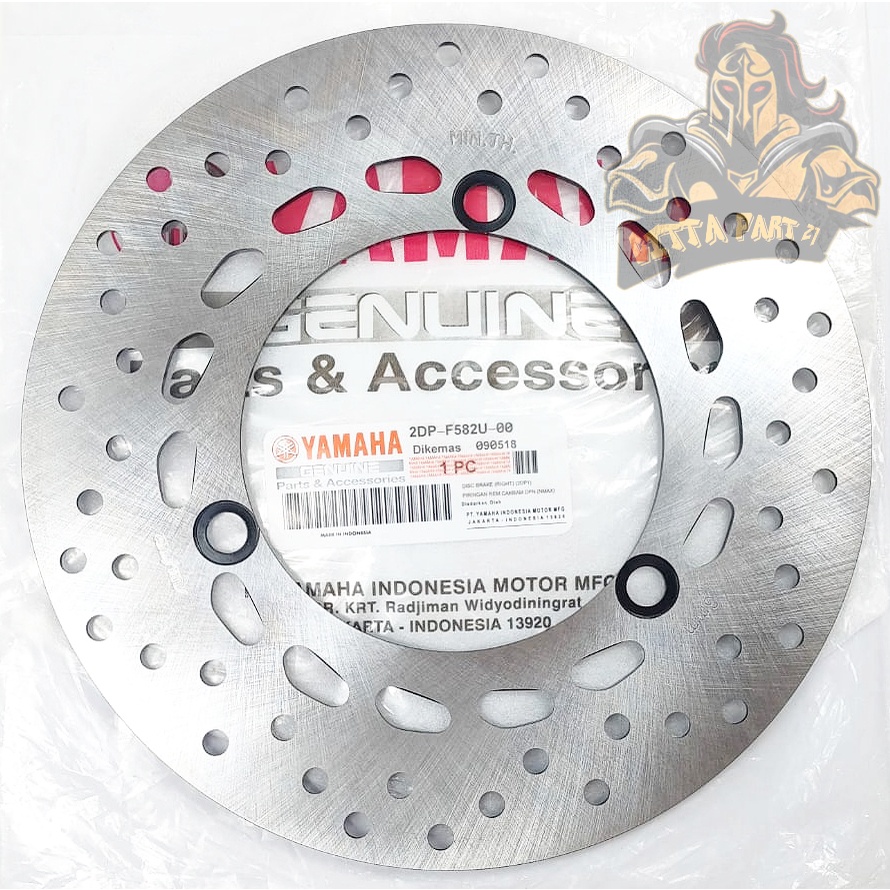 PIRINGAN CAKRAM DEPAN YAMAHA 2DP  KUALITAS ASLI ORIGINAL YAMAHA YGP PRESISI ANTI SELIP AWET DAN DIJAMIN MANTAP NMAX LEXI AEROX
