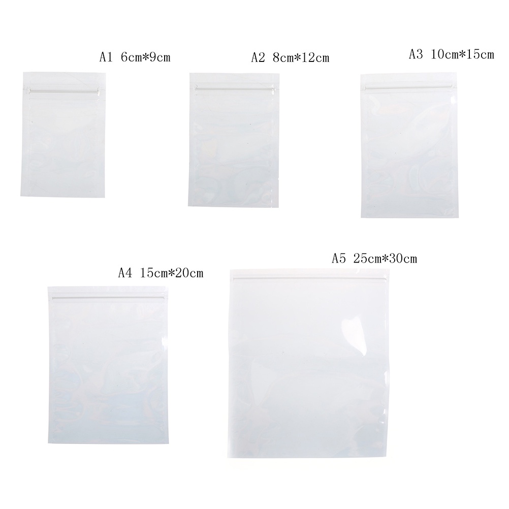 {LUCKID}10Pcs ESD Anti-Static Shielding Bag Translucent Zip Lock Resealable Bags