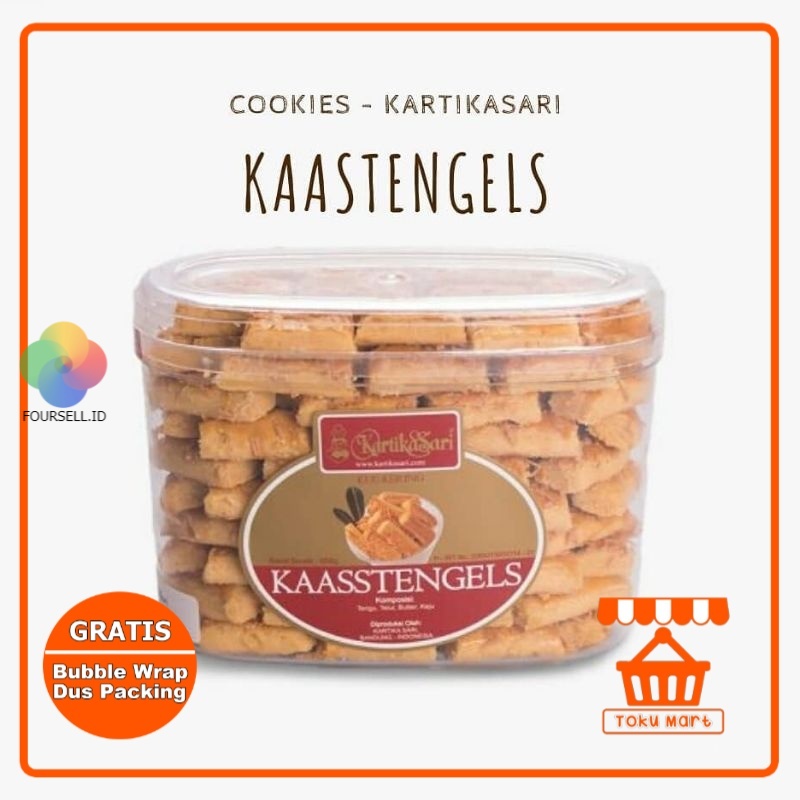 Kartika Sari - Kastengel Kemasan Toples (PACKING AMAN) - Kue Kering Kartikasari Bandung Oleh Oleh Ba
