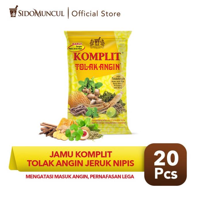 

Discount Jamu Komplit Tolak Angin Jeruk Nipis 20's - Mengatasi Masuk Angin /OBAT HERBAL ASAM URAT/OBAT HERBAL PELANGSING/OBAT HERBAL KOLESTEROL/OBAT HERBAL DIABETES