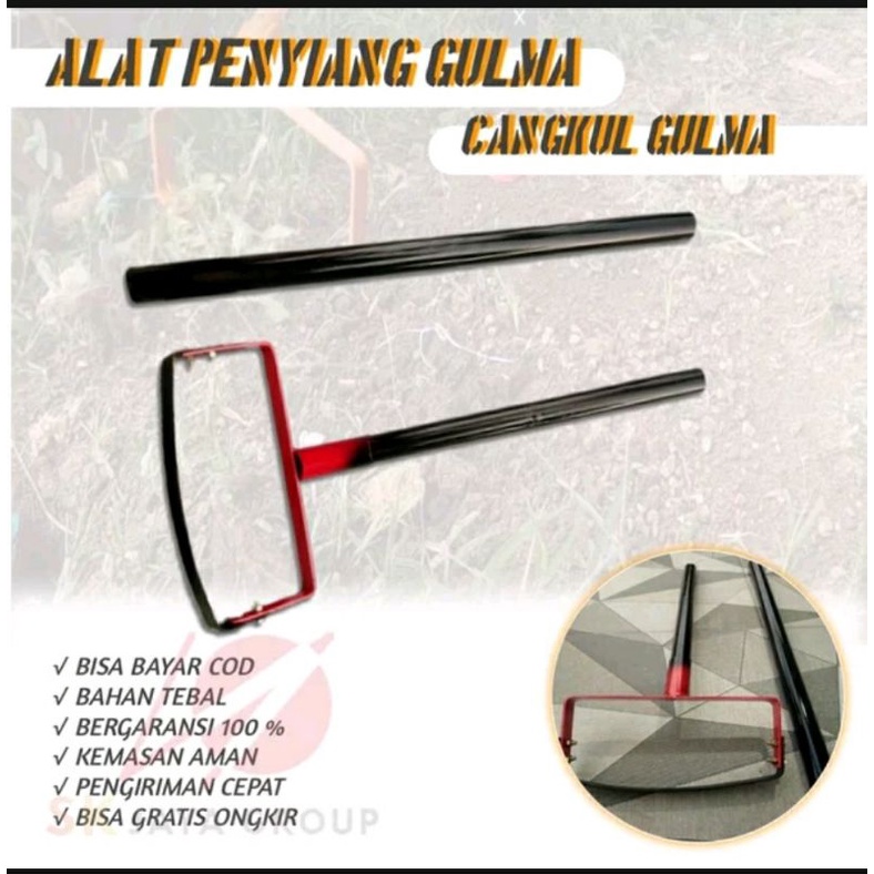 Cangkul Rumput Gulma Pertanian Praktis Tinggal Pakai