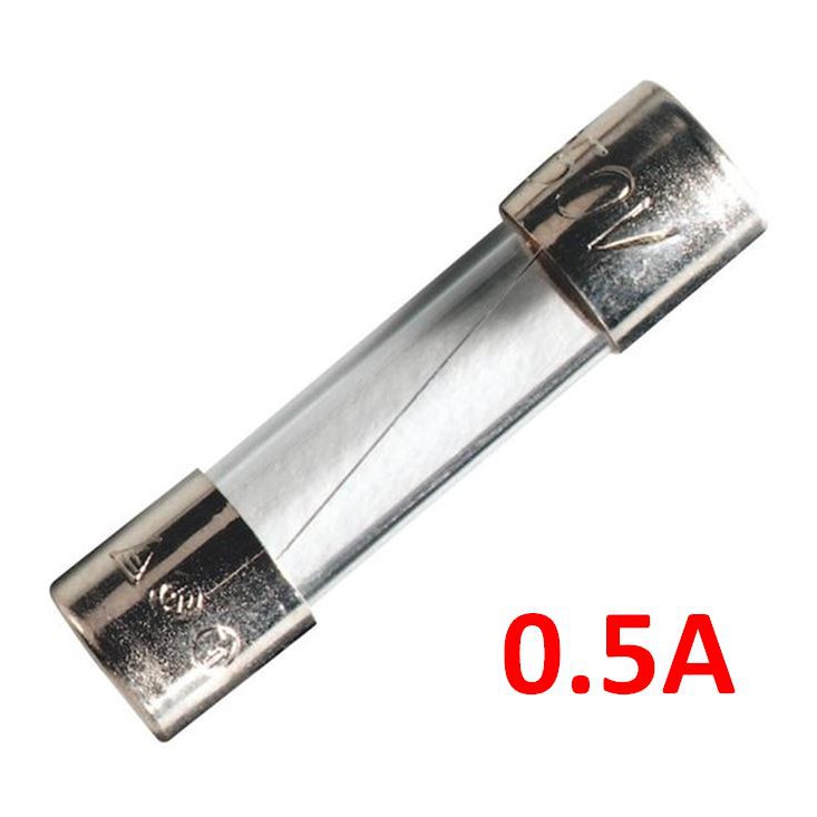 Fuse Kaca Mini 5x20 mm 0.5A Glass Fuse