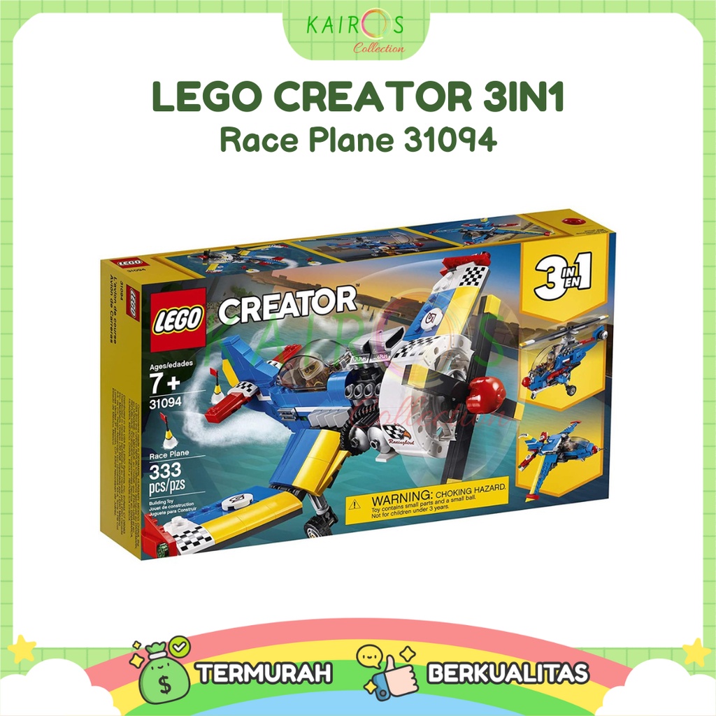 Lego Creator 3in1 Race Plane 31094