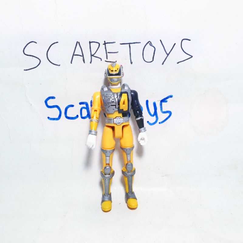 Power Rangers spd yellow ranger swat mode - Sentai Dekaranger kuning