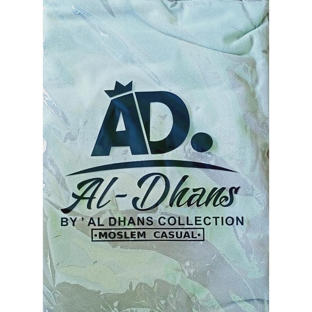 Jilbab Instan Andine List By Al-Dhans-CREAM