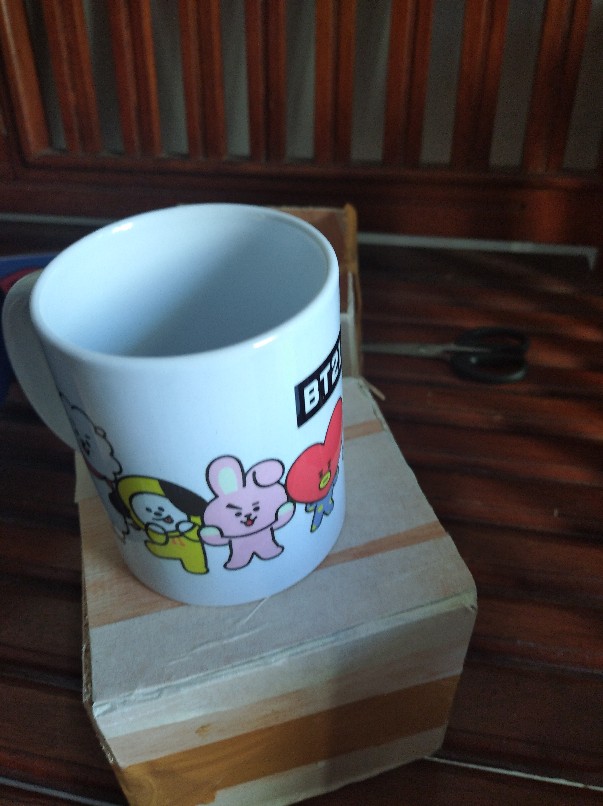Bt21 Bts Mug Ver1 Cangkir Gelas Air Minum