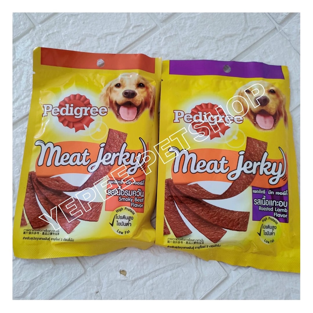 Snack Anjing Pedigree Meat Jerky - Meat Jerky Stick 60gr