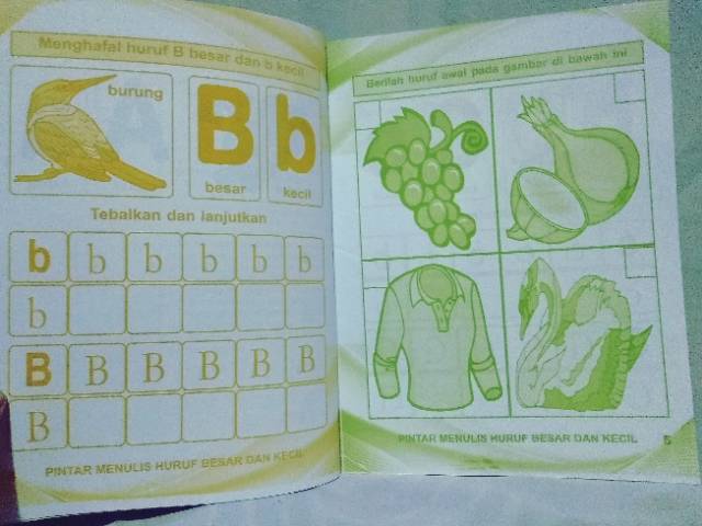 Buku Anak Metode Praktis Pintar Menulis Huruf Besar Dan Kecil Usia