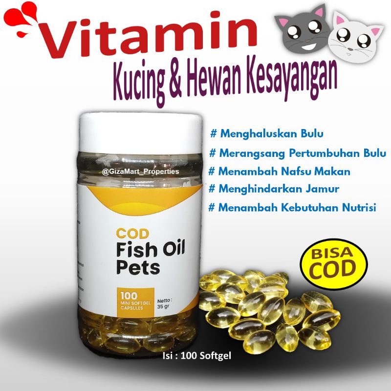 Paket Vitamin Kucing BULU GEMBUL untuk Nafsu Makan Kucing Badan Gemuk Bulu Lebat Gembul dan Cegah Rontok