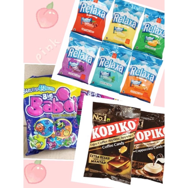 

Relaxa || Big Babol || Kopiko