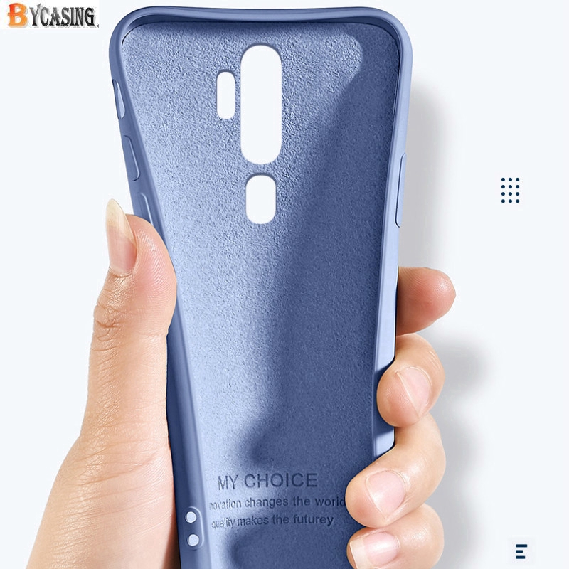 Soft Case Bahan Karet Silikon Dengan Lapisan Microfiber Untuk Oppo F11 Pro F9 F5 A5 A3S A7 A5S A83