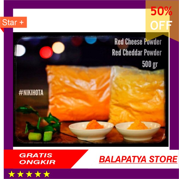 

BEST SELLER !!! Red cheese powder kg setengah kiloan