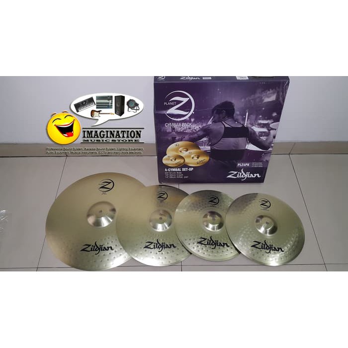 Cymbal Drum Zildjian Planet Z PLZ4PK Cymbal Set