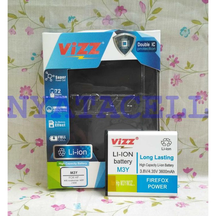 Baru Baterai Vizz Smartfren Andromax M3Y M3Z /Modem/Original/Double Power Ready Stock