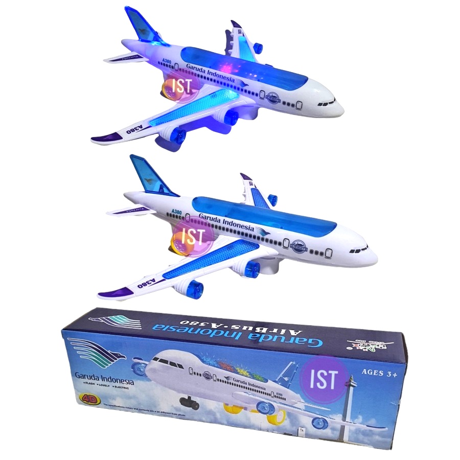 mwn.toys Pesawat Garuda Indonesia Baterai