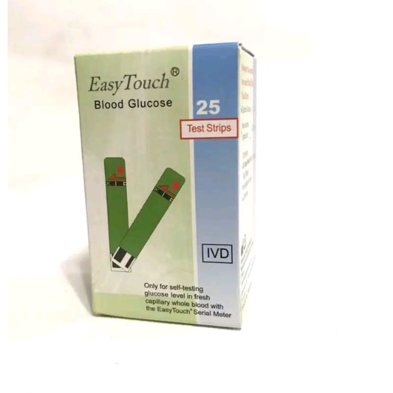 Jual Strip Gula Darah Easy Touch Box Isi Strips Shopee Indonesia