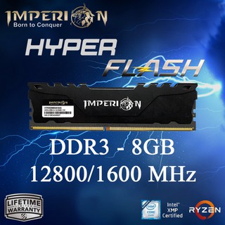 RAM IMPERION HYPERZ FLASH DDR3 8GB 1600 MHz PC 12800 RAM GARANSI RESMI